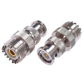 B N C Male Plug to SO239 U H F Female PL-259 Jack RF Coaxial Adapter Cable Connector C20066 1Pcs in Kuwait