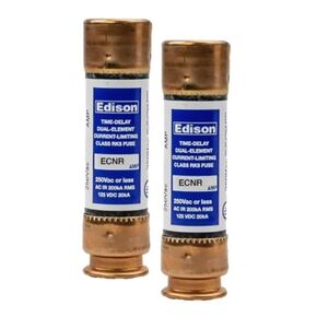 (عبوتان) ECNR15 - مصهر إديسون لتأخير الوقت - 15 أمبير 250 فولت - RK5 ثنائي العنصر in Kuwait