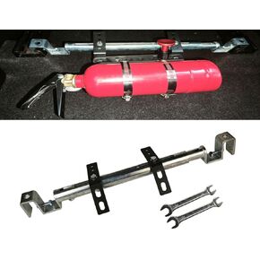 Car Fire Extinguisher Bracke,Seat Track Bracket,Adjustable Width Fits Most Vehicles in Saudi Arabia