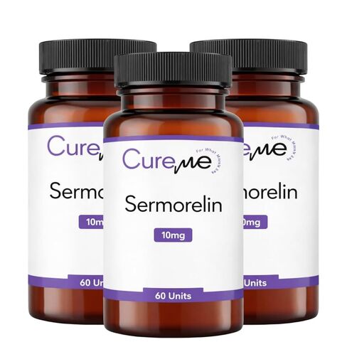 مركب مرجعي للببتيد Cureme Sermorelin - 60 وحدة -10 ملغ - استخدام الأبحاث المعملية in Kuwait