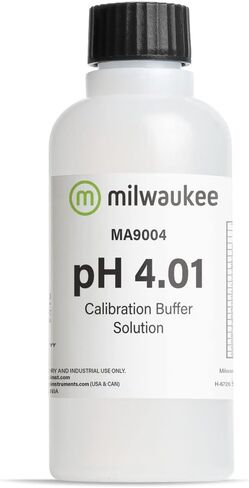 Zukool Milwaukee pH 4.01 Buffer Calibration Solution 230 ml - MA9004 meter tester in Saudi Arabia