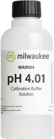Zukool Milwaukee pH 4.01 Buffer Calibration Solution 230 ml - MA9004 meter tester in Saudi Arabia