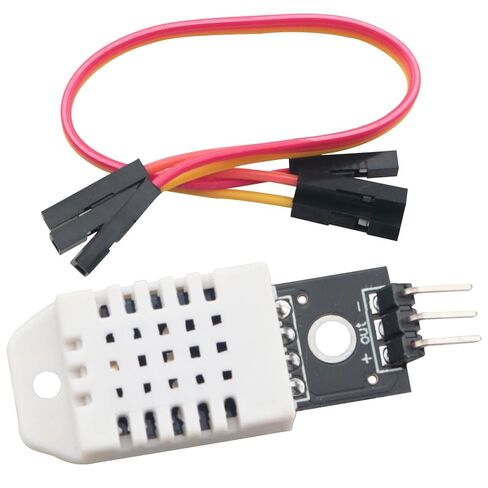 DHT22 Digital Humidity Sensor AM2302 Monitoring Sensor Module Electronic Building Blocks Compatible Blackboard with Wire for Indoor Humidity Real Time Monitoring in Saudi Arabia