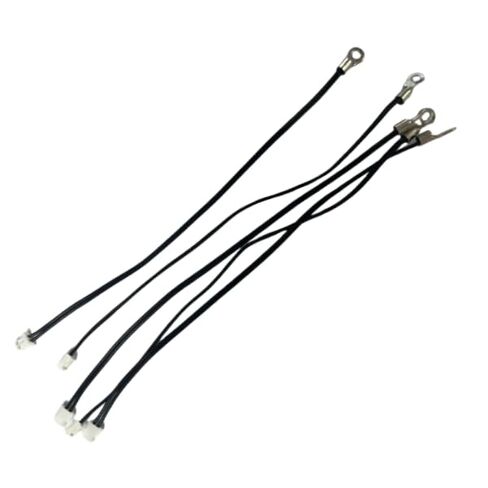 5PCS NTC Thermistor MF52D 103F3950 10K ohm 3950B 1%, Length 130mm, Temperature Sensor with ZH1.5 Terminal Round Shape M3 RNB2-3.2 Connector in Saudi Arabia