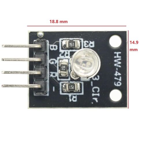 10 قطعة 4Pin RGB وحدة KY-016 ثلاثة ألوان 3 ألوان RGB LED وحدة الاستشعار لاردوينو in Saudi Arabia