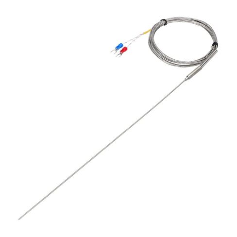MECCANIXITY K Type Thermocouple Temperature Sensor Probe 1.5x200mm 4.9ft Wire 0 to 1100°C(32 to 2012°F) Stainless Steel in Saudi Arabia