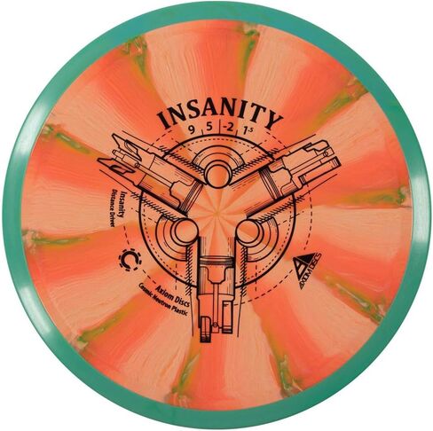 Axiom Discs Cosmic Neutron Insanity Disc Golf Distance Driver (165-170g / Colors May Vary) in Saudi Arabia
