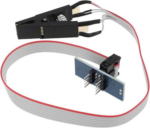 SOIC16 SOP16 to DIP8 Test Clip Programmer Adapter Board Cable for EEPROM BIOS IC Programming and Reading in Saudi Arabia
