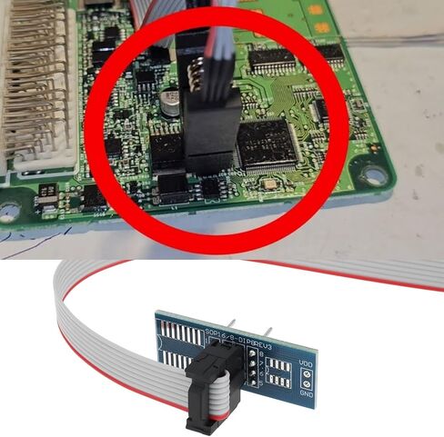 SOIC16 SOP16 to DIP8 Test Clip Programmer Adapter Board Cable for EEPROM BIOS IC Programming and Reading in Saudi Arabia