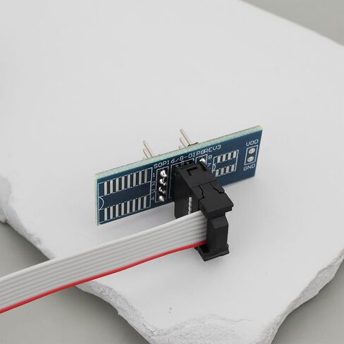 SOIC16 SOP16 to DIP8 Test Clip Programmer Adapter Board Cable for EEPROM BIOS IC Programming and Reading in Saudi Arabia