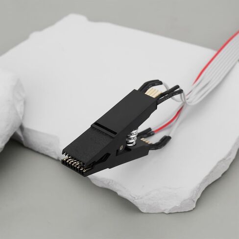 SOIC16 SOP16 to DIP8 Test Clip Programmer Adapter Board Cable for EEPROM BIOS IC Programming and Reading in Saudi Arabia