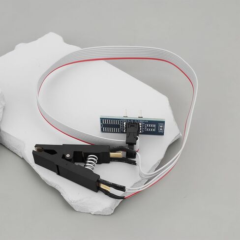 SOIC16 SOP16 to DIP8 Test Clip Programmer Adapter Board Cable for EEPROM BIOS IC Programming and Reading in Saudi Arabia