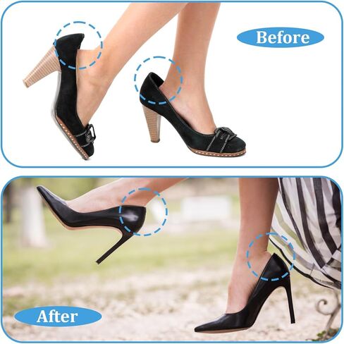 3 Pairs Shoe Filler for Too Big Shoes, Toe Filler Cushion Inserts for Loose Shoes Sneakers Flats Boots, Women and Men, Making Shoe Smaller (Black) in Saudi Arabia