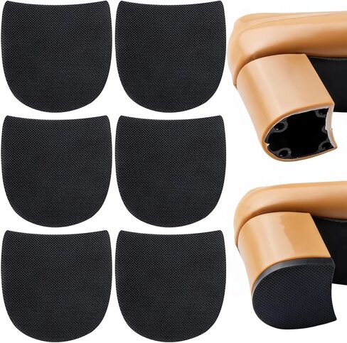 3 Pairs Shoe Heel Repair Rubber Pads, Boot Heel Replacement Cuttable Anti-Slip Shoe Repair Rubber Heels for Women Men Boots 3 mm Thick, Black in Saudi Arabia