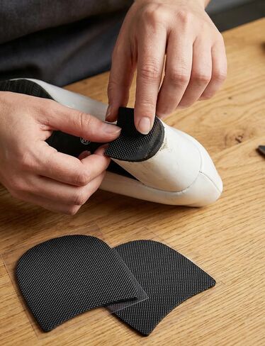 3 Pairs Shoe Heel Repair Rubber Pads, Boot Heel Replacement Cuttable Anti-Slip Shoe Repair Rubber Heels for Women Men Boots 3 mm Thick, Black in Saudi Arabia
