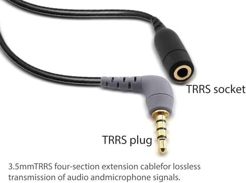 محول كابل ميكروفون SC4 3.5 ملم TRS إلى TRRS، 3 بوصات in Kuwait