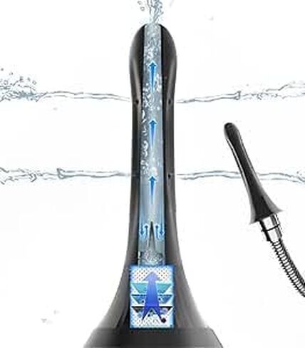 مجموعة فوهة الدش للرجال - الحقن الشرجية للاستحمام للرجال لتنظيف القولون، مرفق رأس الدش مع 7 فتحات رذاذ، طقم فوهة حقنة شرجية للسفر للتنظيف المحمول للنساء in Saudi Arabia