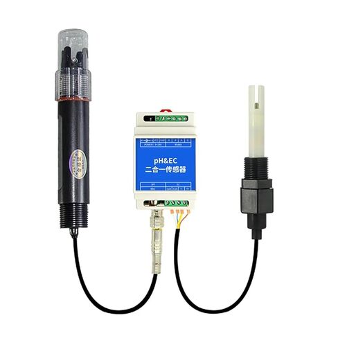 جهاز الاستشعار الكهربائي RS485 مراقب 0-10000uS / سم 0-14ph (مسبار الفولاذ، 0-2000) in Kuwait