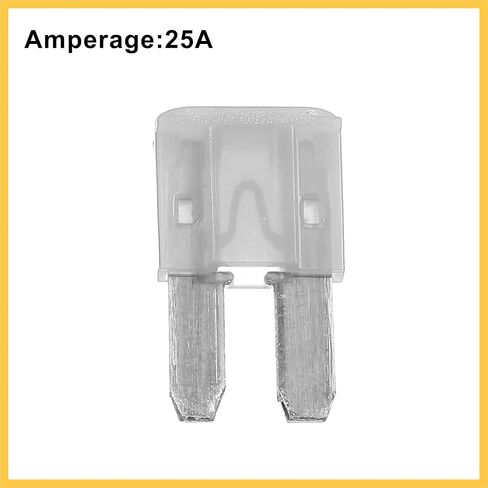5pcs 25A 25Amp Car Mini Blade Fuses for Marine RV Camper Boat Truck Motorcycle SUV Replacement Fuse White Auto Replacement Parts in Saudi Arabia