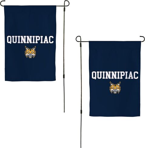 Desert Cactus Quinnipiac University QU Garden Flag – 19 x 12 inch Quinnipiac Bobcats Banner, For Outdoor Display and Events (Design A) in Saudi Arabia