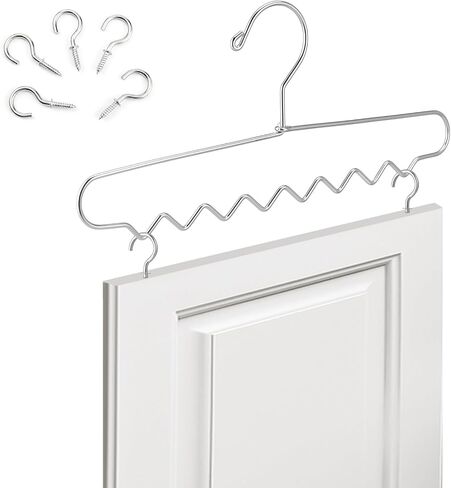 10 Pack Cabinet Door Painting Hanger Bottom with Wavy Painting Brackets with 50 Pcs Zinc Plated Metal Screw-in Cup Hooks Paint Drying Rack Cabinet Door Drying Rack in Saudi Arabia