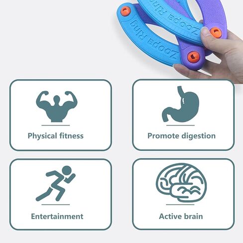 Flying Ring Folding BomerangToy, Wind Resistant Foldable Boomerangs, High Speed Folding Boomerangs, Fun Children Interaction Flying Ring, for Early Childhood, Preschooler, Daycare in Saudi Arabia