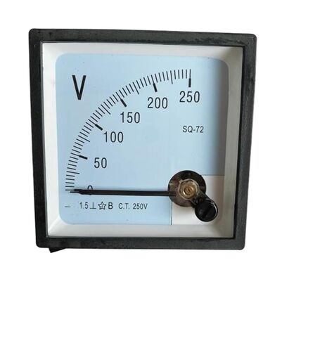 SQ-72 HC-72 Pointer Type DC Voltage Meter 5V 10V 15V 20V 30V 50V 75V 100V 200V 300V 500V 1000V 1Pcs(100V) in Saudi Arabia