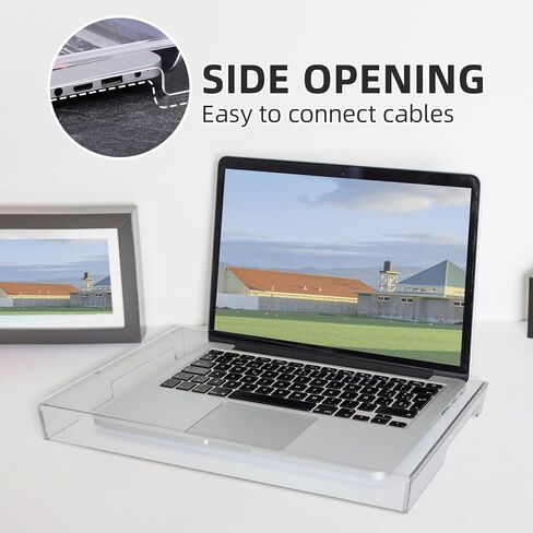 Sewroro Transparent Keyboard Protector Cover 15.74X10.43In Waterproof Keyboard Dust Cover Versatile Case for Laptop and Household Use in Saudi Arabia