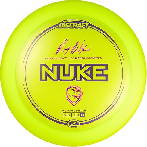 Discraft's Ricky Wysocki Signature Z Nuke 170-172 Gram Driver Disc in Saudi Arabia