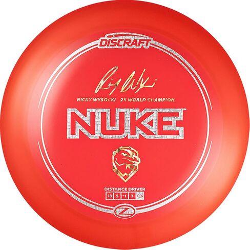 Discraft's Ricky Wysocki Signature Z Nuke 170-172 Gram Driver Disc in Saudi Arabia