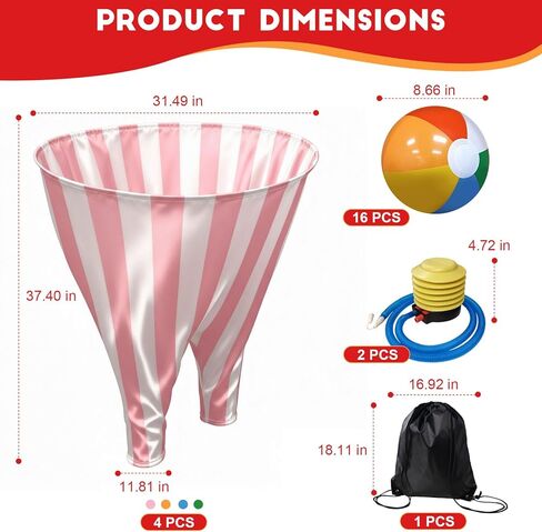 لعبة Granny Pants في الهواء الطلق، مجموعة سراويل الجدة المرحة الكبيرة الحجم مع كرات نطاطة ومضخة للعبة ميدانية لحفلة لم شمل العائلة in Kuwait