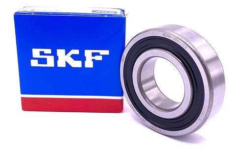 SKF 6206 2RS1 C3 Deep Groove Ball Bearing, Rubber Sealed 30x62x16 mm in Saudi Arabia