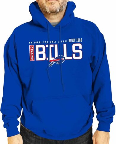 سويت شيرت بقلنسوة من الصوف الناعم من Team Fan Apparel للبالغين من الجنسين، عصري Endzone من الصوف الناعم، هوديي لكرة القدم مرخص رسميًا in Saudi Arabia