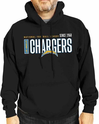 سويت شيرت بقلنسوة من الصوف الناعم من Team Fan Apparel للبالغين من الجنسين، عصري Endzone من الصوف الناعم، هوديي لكرة القدم مرخص رسميًا in Saudi Arabia