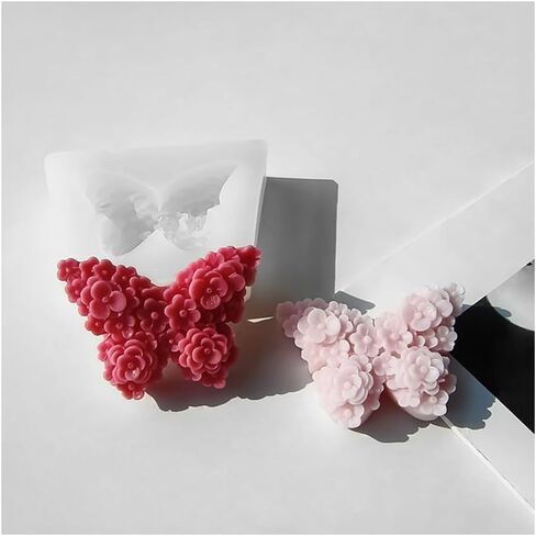 Silicone Candle Molds, 3D Daisy Silicone Molds, Cozy Atmosphere Design, Colorless, BPA Free, Flower Silicone Molds for Candle Making, DIY, Resin, Wax, Soap, Clay, Chocolate Etc in Saudi Arabia