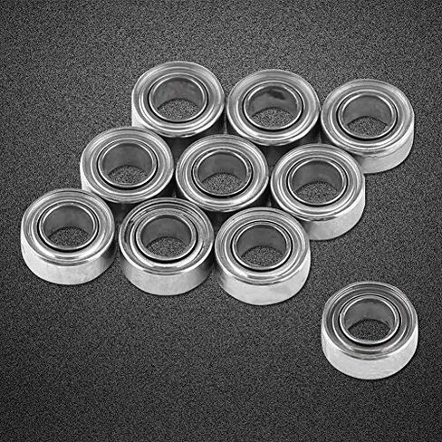 10pcs MR63ZZ Deep Ball Bearings Double Shielded Skateboard Bearings for 3D Printer in Saudi Arabia
