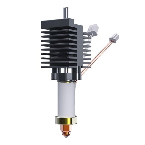 Creality K2 Pro/K2 Ceramic Hotend Kit, with 0.4mm Hardened Steel Unicorn Quick-swap Nozzle, All Metal Integrated Extruder Hot End Replacement, 300℃ Heating Block, High Thermal Conductivity in Saudi Arabia