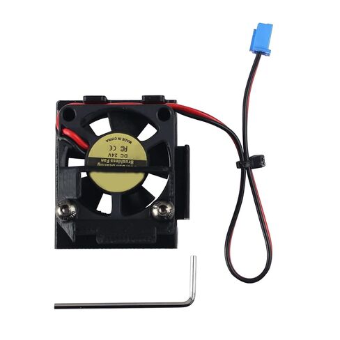 FYSETC استبدال مروحة Hotend لـ Qidi Plus4: مروحة تجميع تبريد 30 * 30 * 10 مم كرة مزدوجة 24 فولت 10000 طباعة سريعة السرعة للطابعة ثلاثية الأبعاد X-Plus 4 أجزاء رأس الطباعة in Saudi Arabia