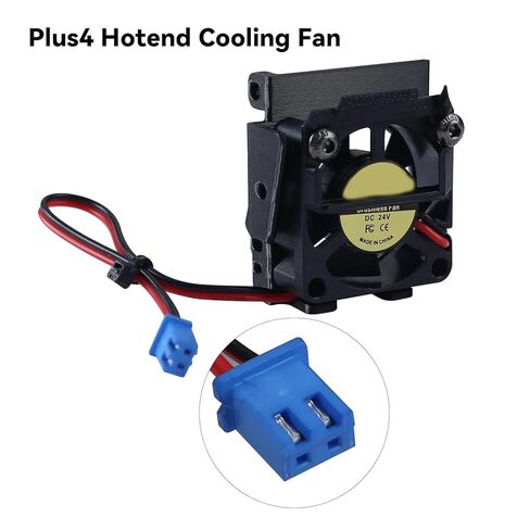 FYSETC استبدال مروحة Hotend لـ Qidi Plus4: مروحة تجميع تبريد 30 * 30 * 10 مم كرة مزدوجة 24 فولت 10000 طباعة سريعة السرعة للطابعة ثلاثية الأبعاد X-Plus 4 أجزاء رأس الطباعة in Saudi Arabia