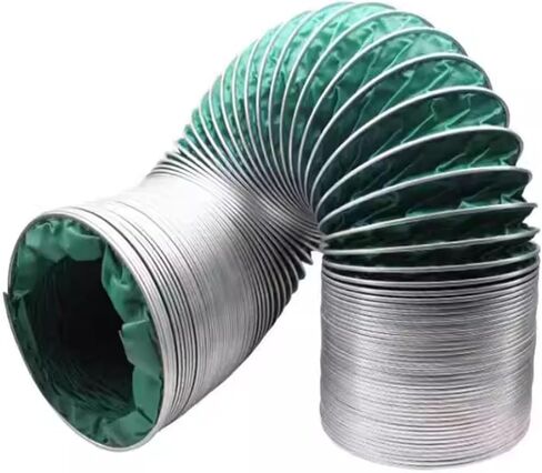 29.5ft Insulated Ventilation Kit, Flame Retardant, Flexible Duct Hose for Dryer Vent, Range Hood, HVAC & Shop Exhaust(20.5cm/8.1in) in Saudi Arabia