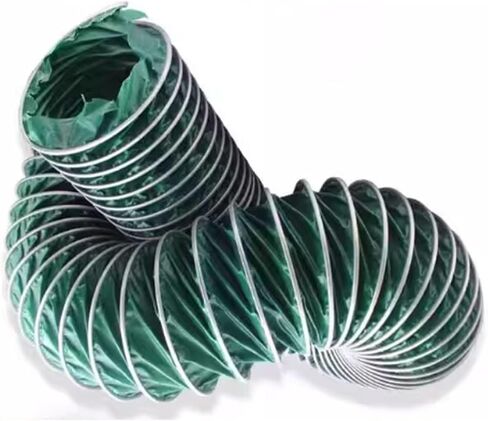 Dryer Vent Hose for Tight Spaces - Heavy Duty Insulated Flexible Duct, Flame Retardant & Heat Resistant for Range Hood, HVAC, Garage Exhaust(10.5cm) in Saudi Arabia