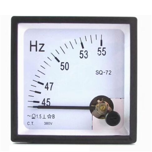 SQ-72 45-55Hz Frequency Panel Meter Pointer Type Analog AC 220V 380V 1Pcs(220V) in Saudi Arabia