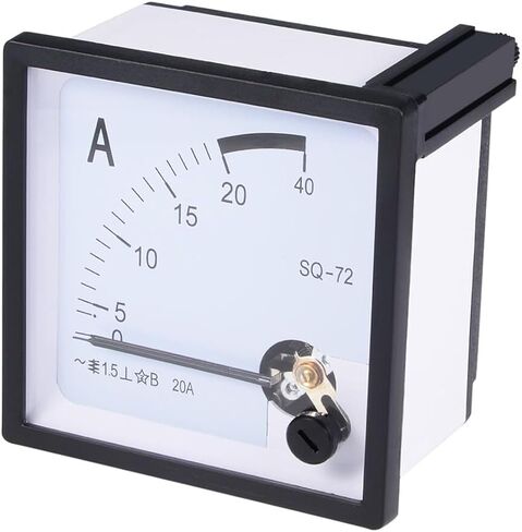 Pointer Type AC Ammeter SQ-72 5A 10A 20A 30A 50A Analog Panel Gauge Ampere 1Pcs(1A) in Saudi Arabia