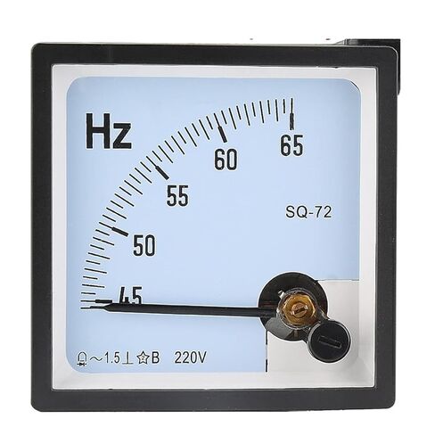 SQ-72 45-65Hz Frequency Panel Meter Pointer Type Analog AC 220V 380V 1Pcs(100V) in Saudi Arabia
