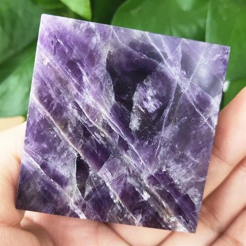 4-6cm Natural Dream Amethyst Crystal Pyramid Ametist Gem Stone Point Suitable for Furniture Decoration Ornaments (Size : 4.5-5cm) in Saudi Arabia