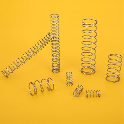 304 Stainless Steel Shock Absorbing Return Compressed Springs Wire Diameter 0.3 mm(1.5mm,45mm (10Pcs)) in Saudi Arabia