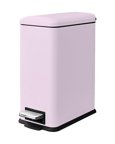 5 Liter / 1.3 Gallon Trash Can with Removable Liner, Soft Close lid & Step Pedal, Stainless Steel Trash Bin for Bathroom,Bedroom,Home Office,Green in Saudi Arabia