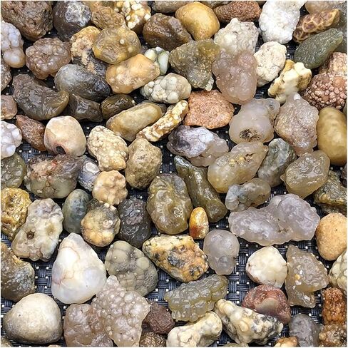 Minerals Stones 100 Parts/lot Natural gobi Achate Rough Stone Colored Shaped tendons Loose Jewelry Matters DIY. Material Necklace Bracelet Trailer Crystal Stones Decoration in Saudi Arabia