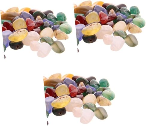 DECHOUS 3pcs Natural Rough Amethyst Stone Gemstone for Lapidary Tumbling Polishing Decorative Garden Rocks in Saudi Arabia