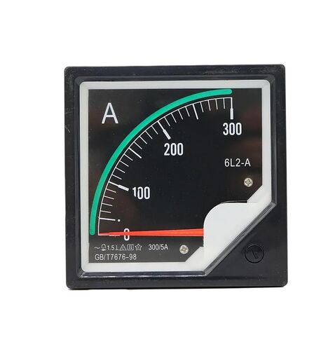 6L2-A 50A 75A 100A 150A 200A 250A 300A Analog Meter Panel AMP Current Ammeter Gauge Pointer 80 * 80MM 1Pcs(250A (5A)) in Saudi Arabia